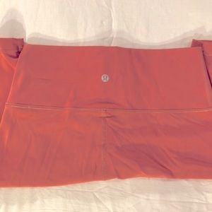 Lululemon Salmon Colour Tights-Med